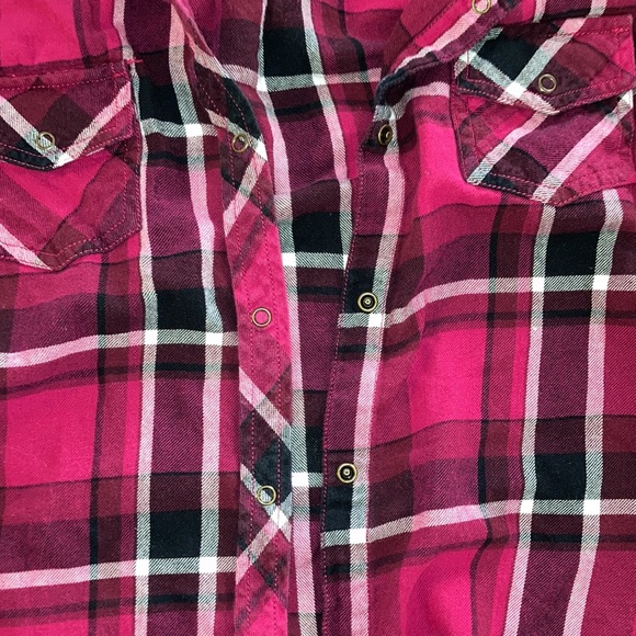Girls/Juniors flannel size M - Picture 2 of 2